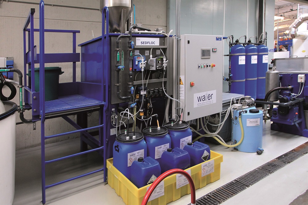 An industry 4.0oriented chemicalphysical plant for the treatment and